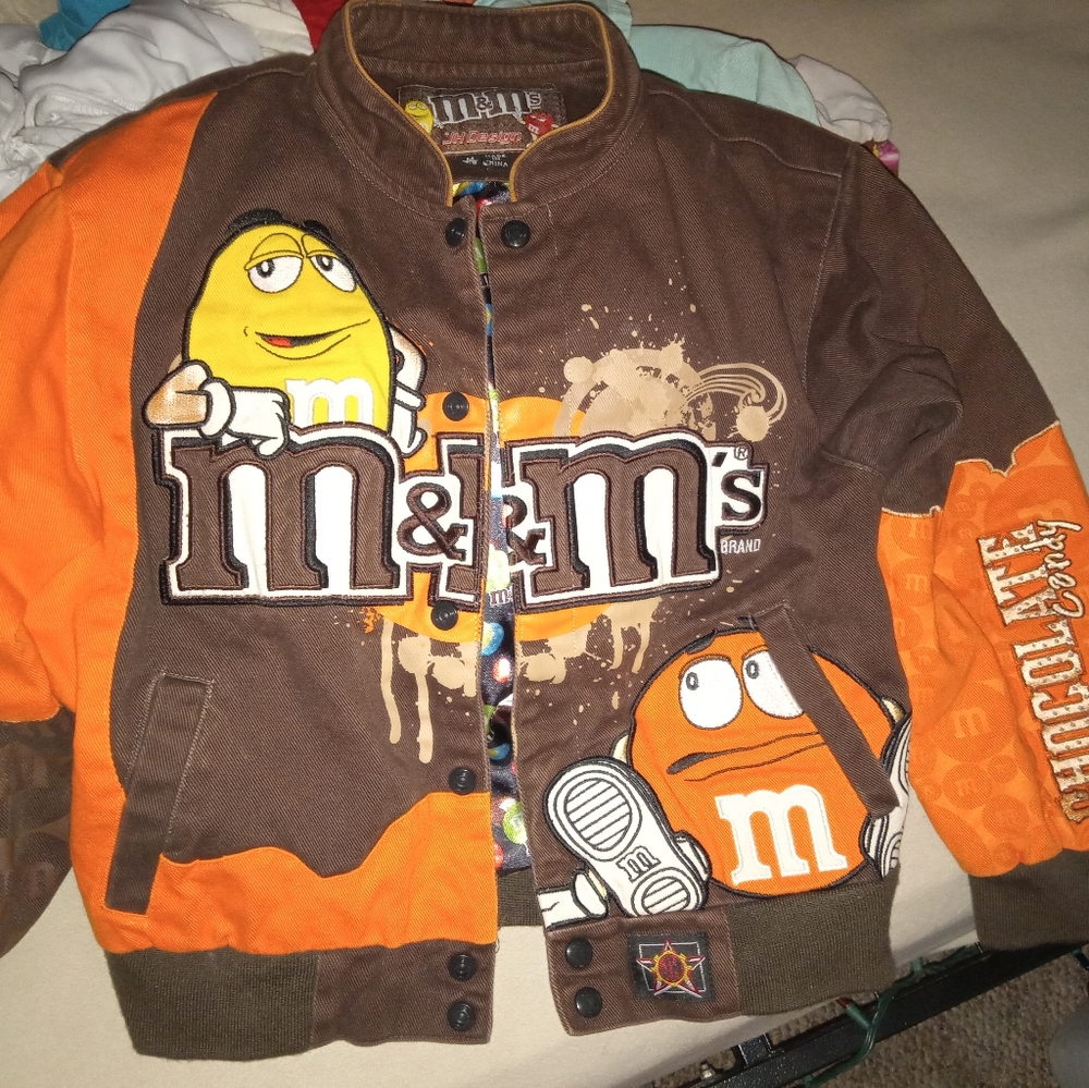 Vintage Nascar M&M's jacket